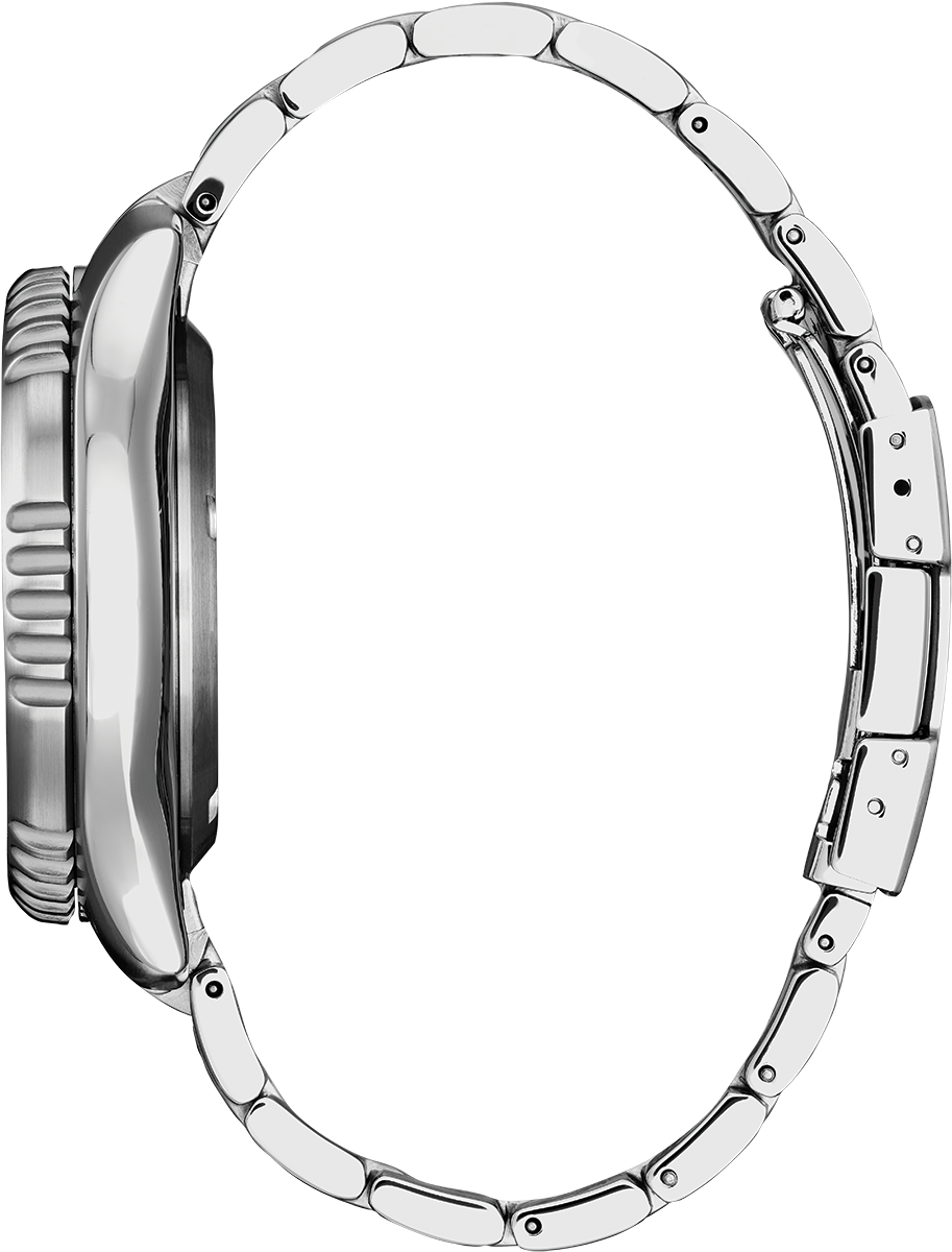 Citizen Fugu Promaster Diver Automatic White Dial Stainless Steel Mens Watch NY0150-51A