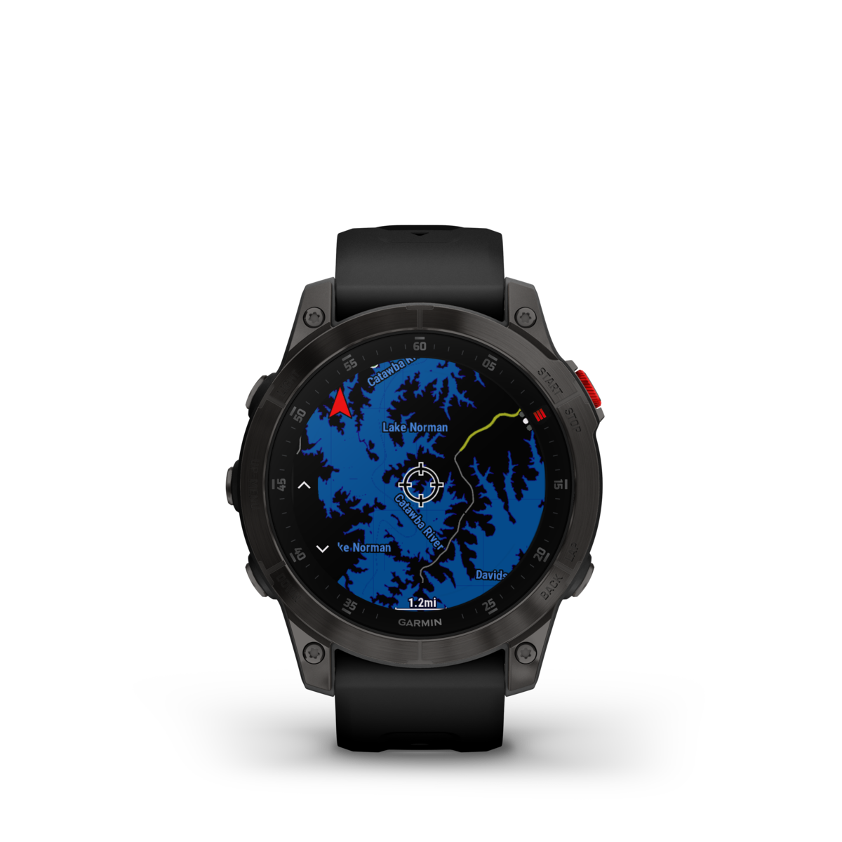 GARMIN epix (Gen 2) Sapphire Black Polymer & Titanium Smartwatch 010-02582-11