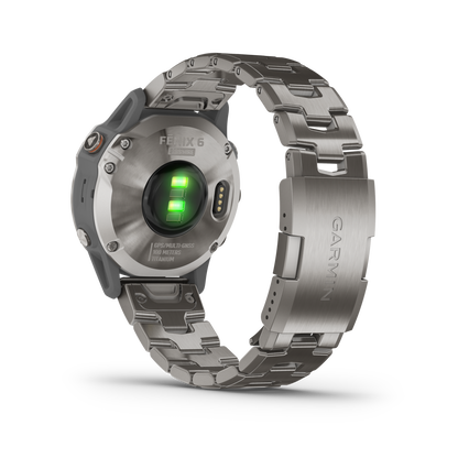 GARMIN fēnix 6 Sapphire Polymer & Titanium Smartwatch 010-02158-23