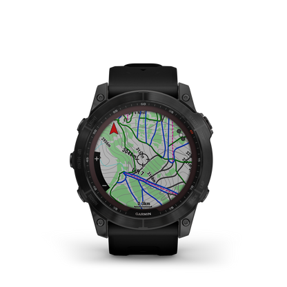 GARMIN fēnix 7X Sapphire Solar Black DLC, Polymer & Titanium Smartwatch 010-02541-23