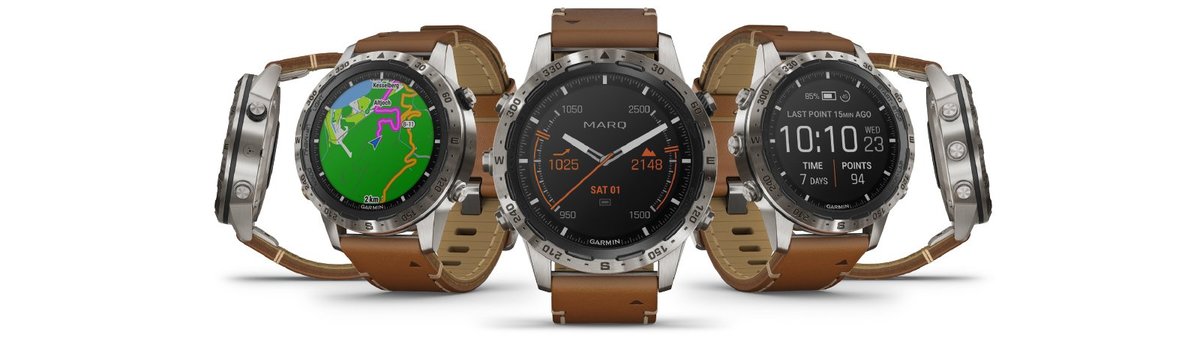GARMIN MARQ Adventurer Titanium Smartwatch 010-02006-27