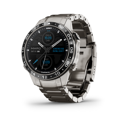 GARMIN MARQ Aviator (Gen 2) Titanium Smartwatch 010-02648-01