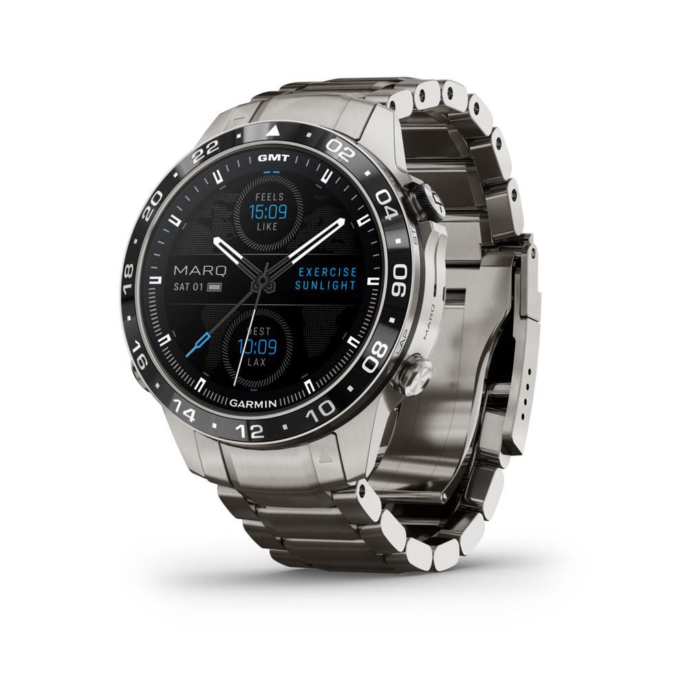 GARMIN MARQ Aviator (Gen 2) Titanium Smartwatch 010-02648-01 – TB Mitchell