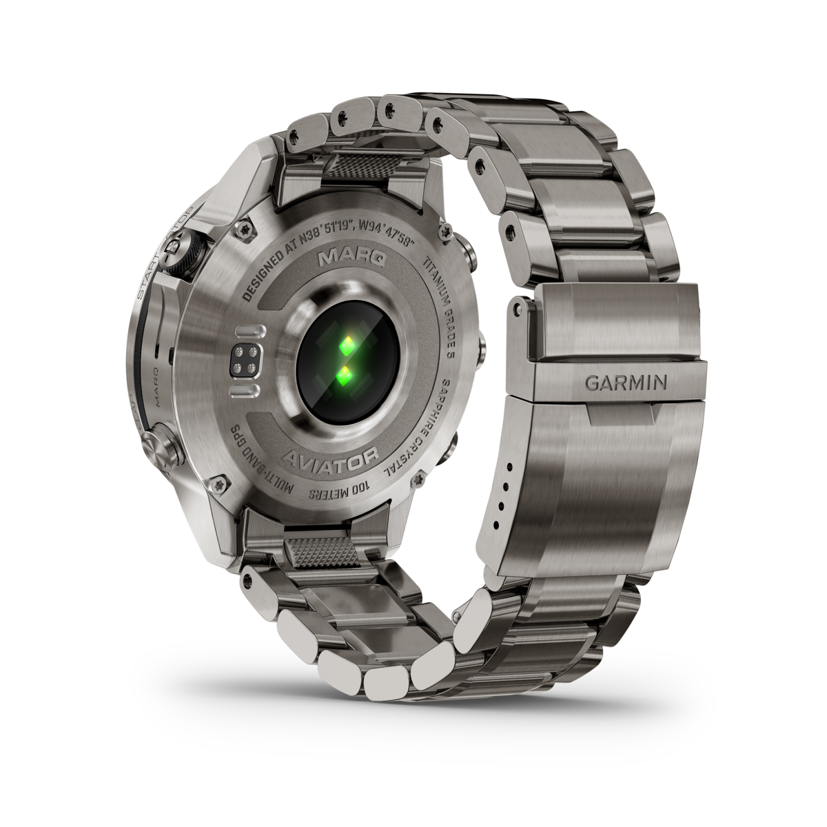 GARMIN MARQ Aviator (Gen 2) Titanium Smartwatch 010-02648-01