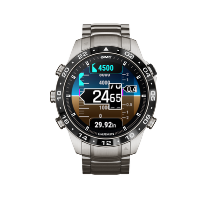 GARMIN MARQ Aviator (Gen 2) Titanium Smartwatch 010-02648-01