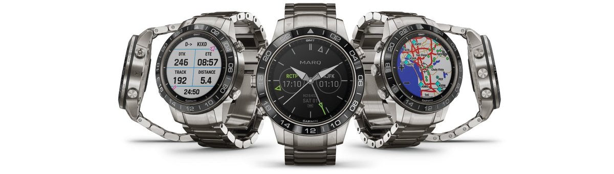 GARMIN MARQ Aviator Titanium Smartwatch 010-02006-04
