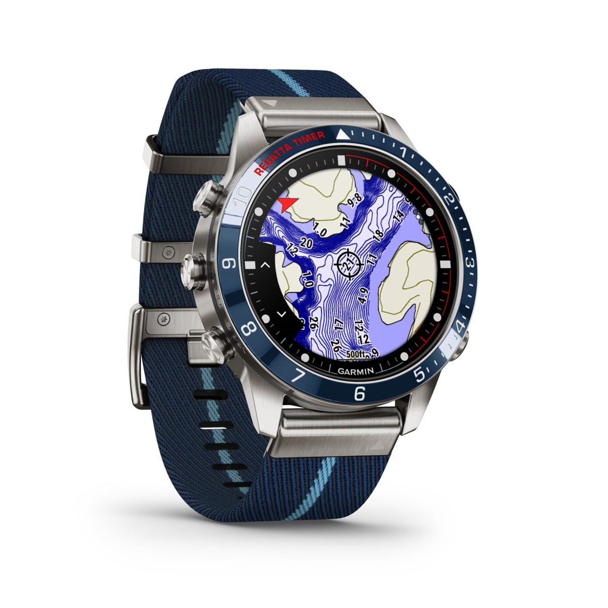 GARMIN MARQ Captain (Gen 2) Titanium Smartwatch 010-02648-11