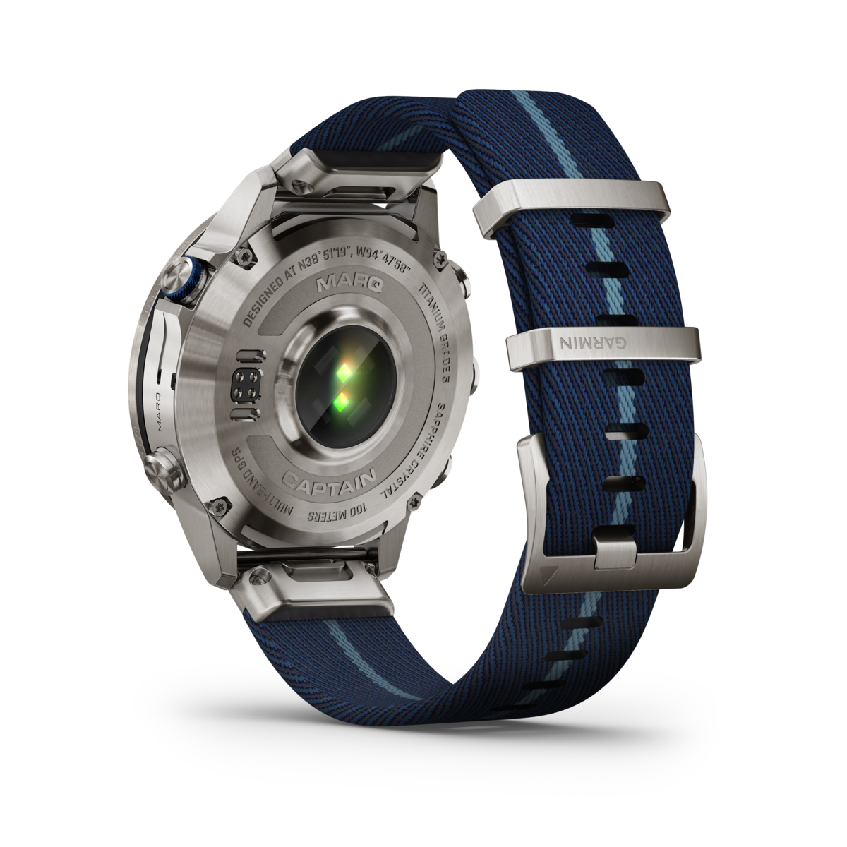 GARMIN MARQ Captain (Gen 2) Titanium Smartwatch 010-02648-11