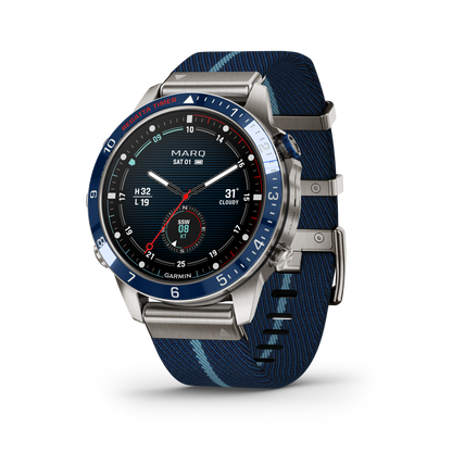 GARMIN MARQ Captain (Gen 2) Titanium Smartwatch 010-02648-11