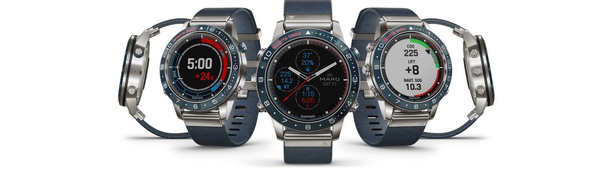 GARMIN MARQ Captain Titanium Smartwatch 010-02006-07