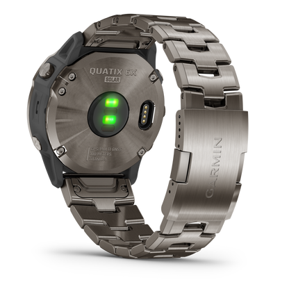 GARMIN quatix 6X Solar Polymer & Titanium Smartwatch 010-02157-31