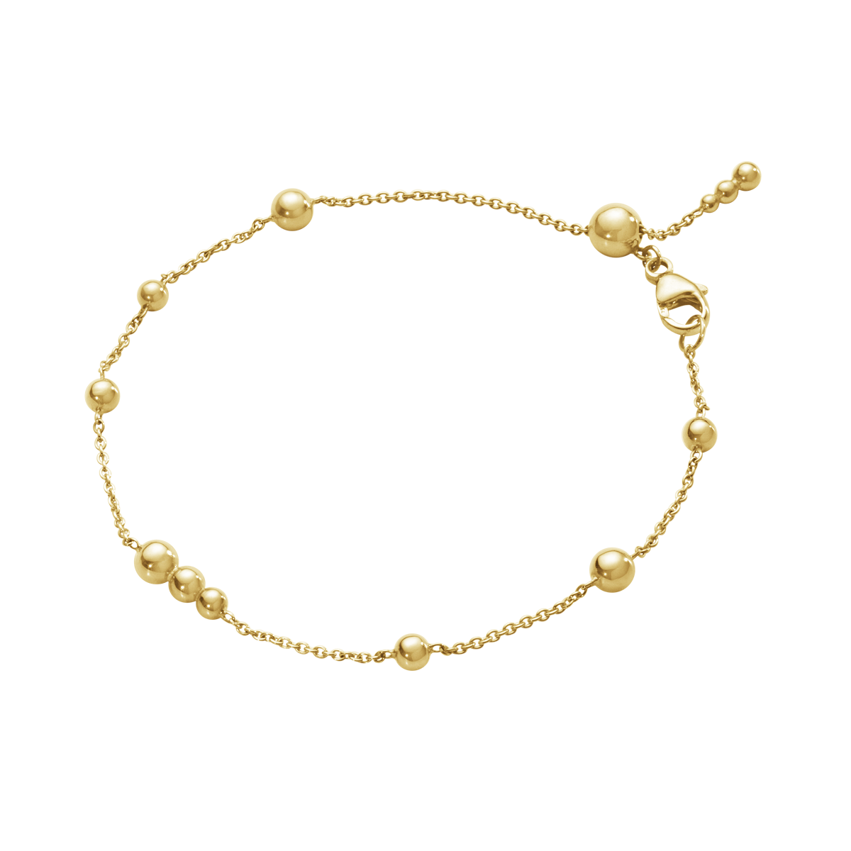 Georg Jensen MOONLIGHT GRAPES 18ct Gold Bracelet 10015253