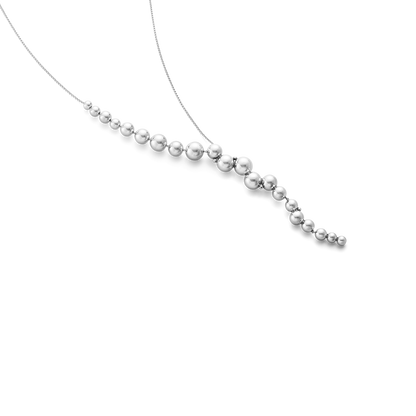 Georg Jensen MOONLIGHT GRAPES Sterling Silver Necklace 10019041