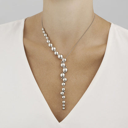 Georg Jensen MOONLIGHT GRAPES Sterling Silver Necklace 10019041