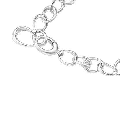 Georg Jensen OFFSPRING Link Sterling Silver Bracelet 2000099800ML