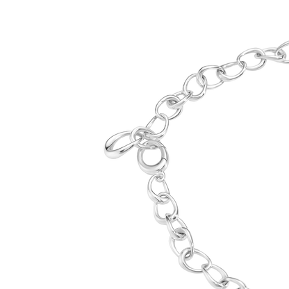 Georg Jensen OFFSPRING Link Sterling Silver Necklace 20000999