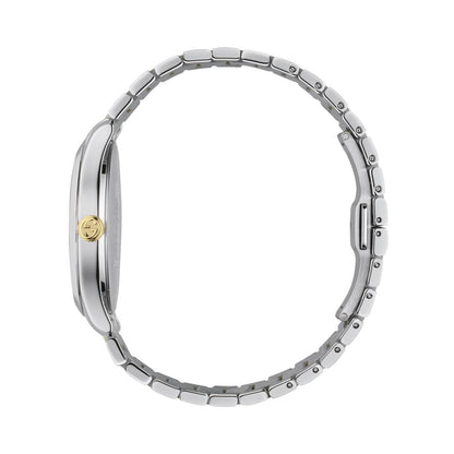 Gucci G-Timeless Feline Silver Dial Two Tone Unisex Quartz Watch YA1264074