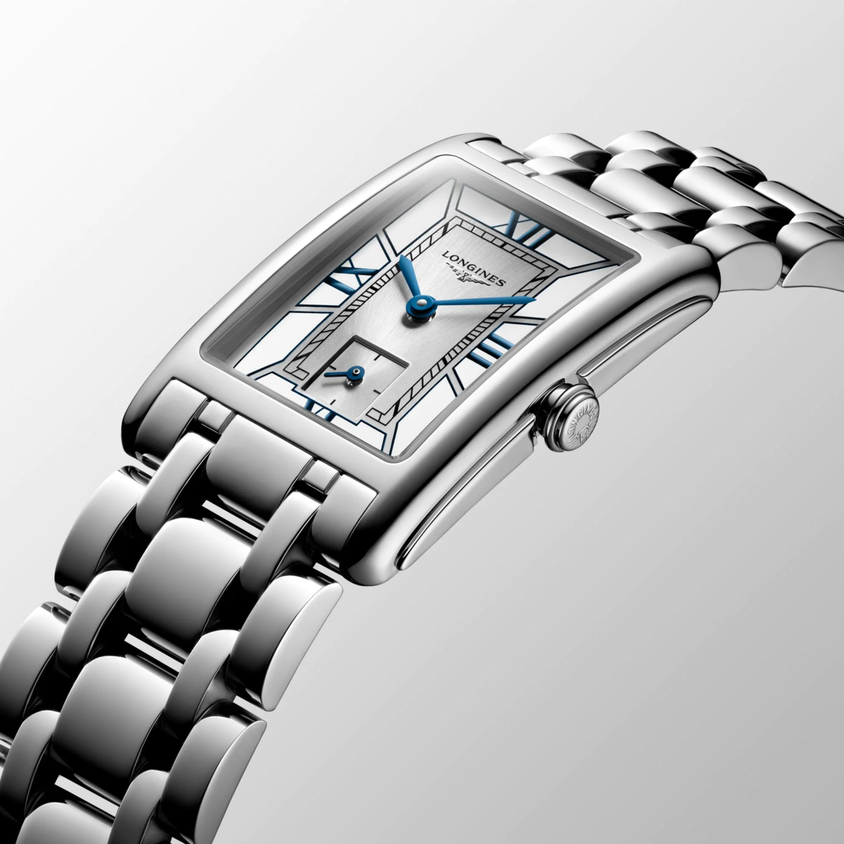 Longines DolceVita White/Silver Dial Stainless Steel Womens Quartz Watch L55124756
