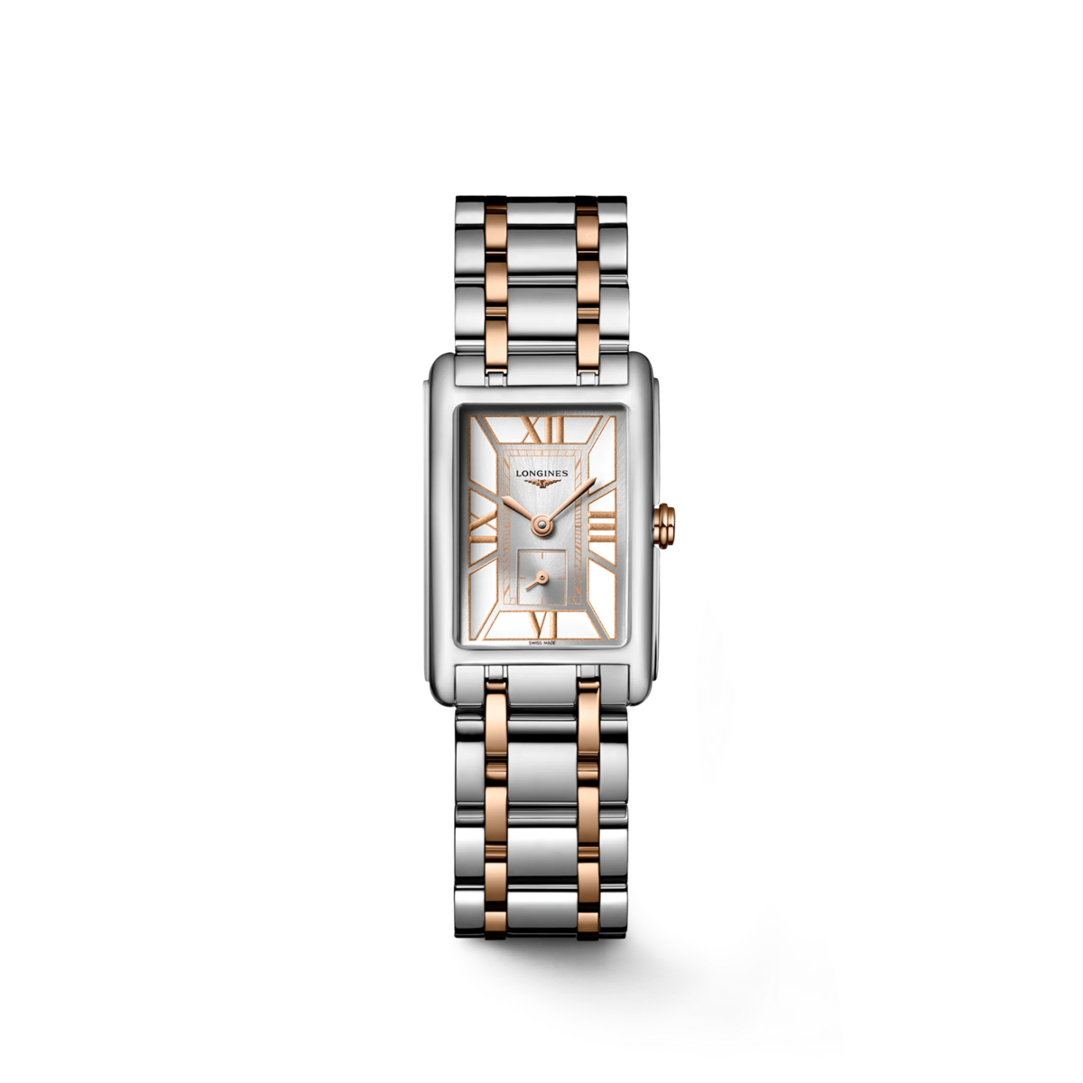 Longines DolceVita Silver & White Dial Two Tone Womens Quartz Watch L52555757