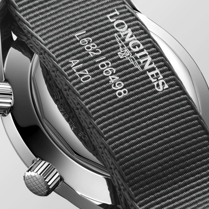 Longines Legend Diver Grey Dial Stainless Steel Mens Watch L37744702