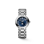 Longines PrimaLuna Blue Dial Stainless Steel Womens Quartz Watch L81154916