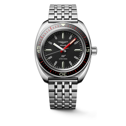 Longines Ultra-Chron Box Edition Black Dial Stainless Steel Mens Automatic Watch L28364529