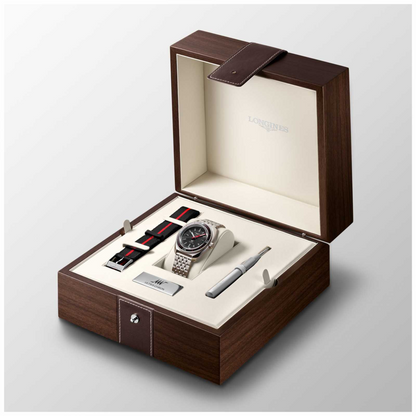 Longines Ultra-Chron Box Edition Black Dial Stainless Steel Mens Automatic Watch L28364529