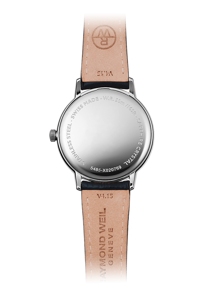 Raymond Weil Toccata White Dial Stainless Mens Quartz Watch 39mm 5485-STC-00300