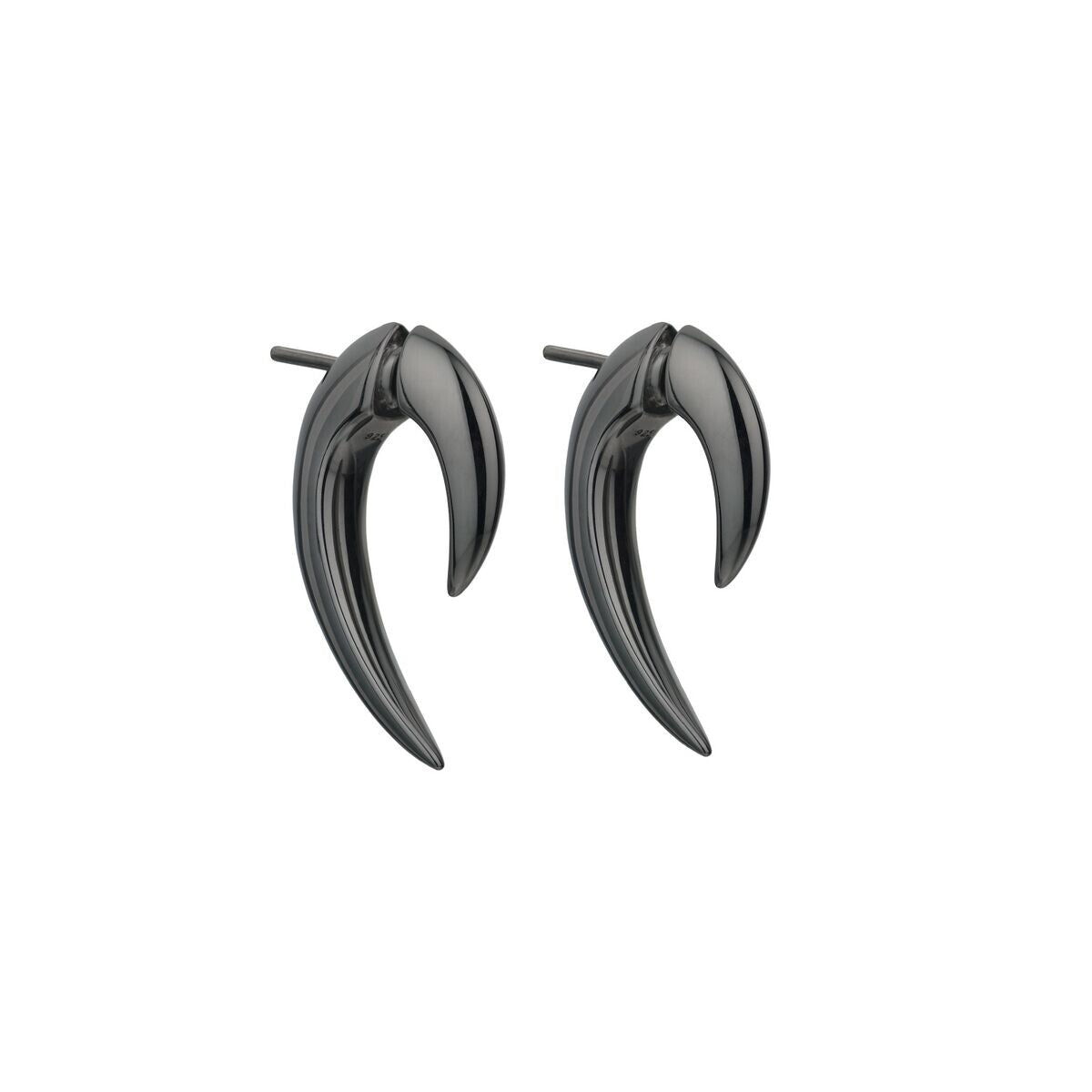 Shaun Leane Sterling Silver Black Rhodium Talon Earrings SLS264BR