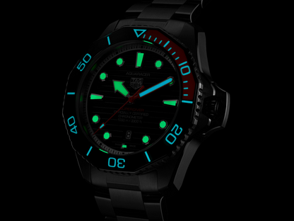 TAG Heuer Aquaracer Professional 1000 Superdiver Chronometer Black Dial Titanium Mens Watch  WBP5A8A.BF0619