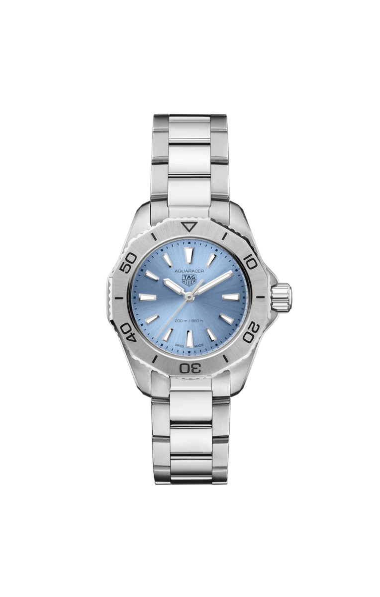 TAG Heuer Aquaracer Professional 200 Blue Dial Stainless Steel Womens Quartz Watch WBP1415.BA0622