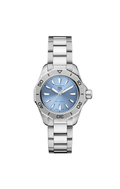 TAG Heuer Aquaracer Professional 200 Blue Dial Stainless Steel Womens Quartz Watch WBP1415.BA0622