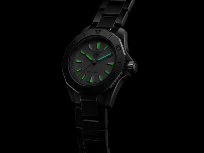TAG Heuer Aquaracer Professional 200 Silver Dial Stainless Steel Womens Quartz Watch WBP1411.BA0622