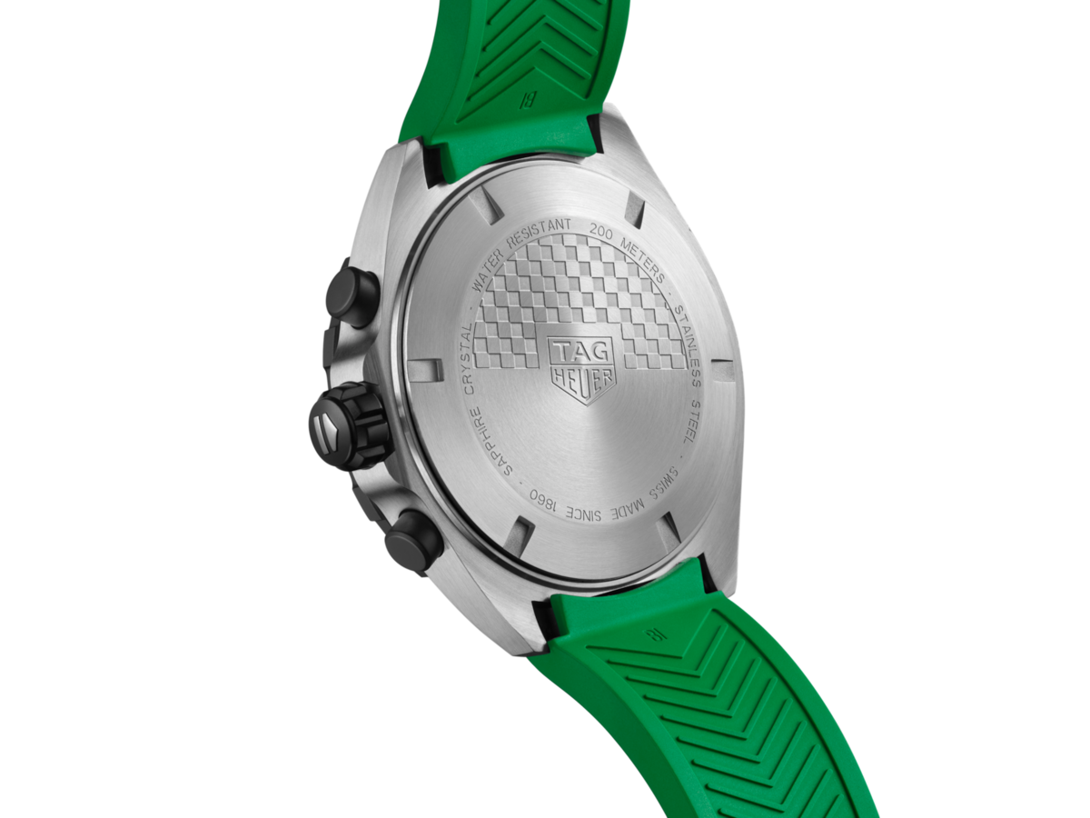 TAG Heuer Formula 1 Green Dial & Strap Stainless Steel Mens Quartz Chronograph Watch CAZ101AP.FT8056