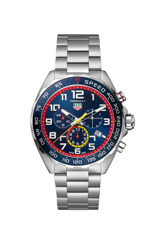 TAG Heuer Formula 1 Stainless Steel Red Bull Racing Special Edition Mens Quartz Chronograph Watch CAZ101AL.BA0842