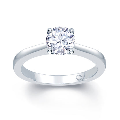 Platinum Solitaire 4 Claw Set 0.70ct Single Stone Diamond Ring