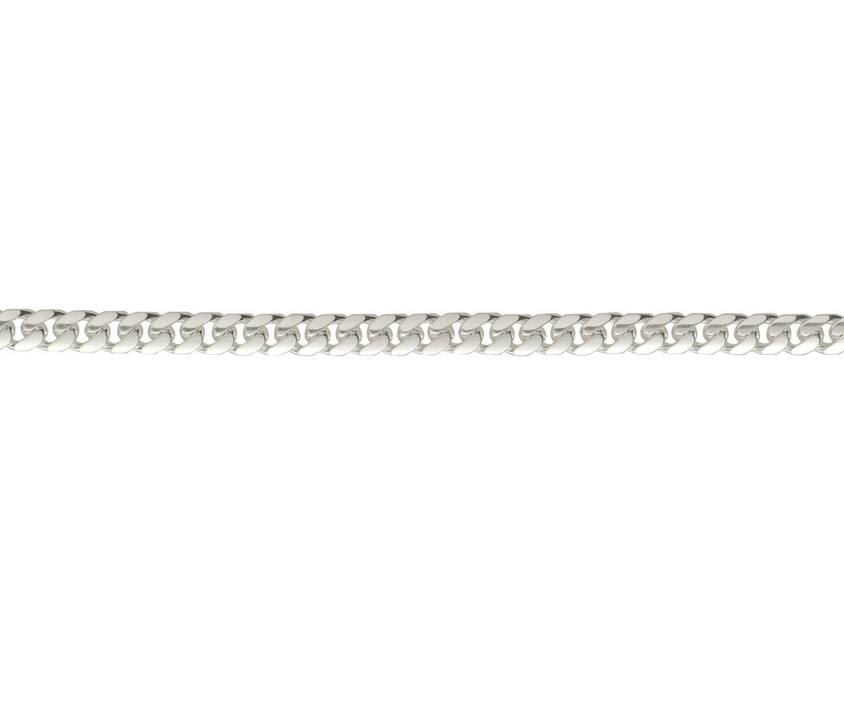Sterling Silver Classic Curb Chain Link 20" Necklace