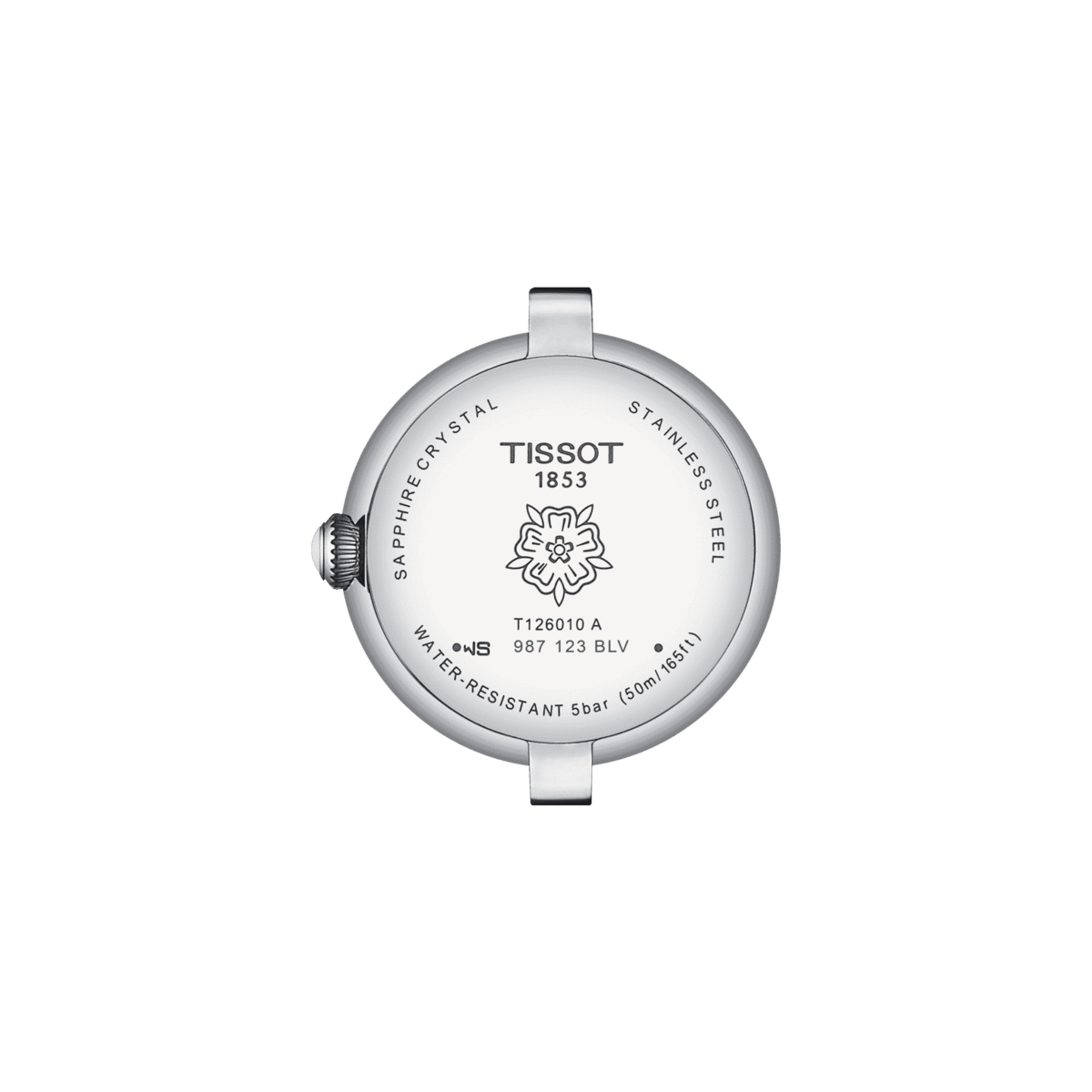 Tissot Bellissima Small Lady Silver Dial Stainless Steel Womens Quartz Watch T1260101101300