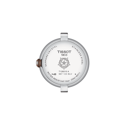 Tissot Bellissima Small Lady Silver Dial Two Tone Womens Quartz Watch T1260102201301
