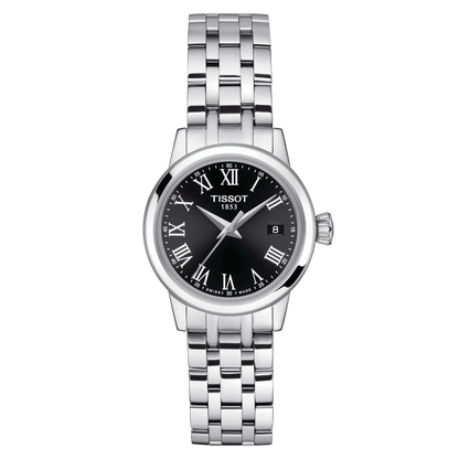 Tissot Classic Dream Black Dial Stainless Steel Womens Quartz Watch T1292101105300