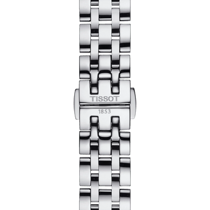 Tissot Classic Dream Black Dial Stainless Steel Womens Quartz Watch T1292101105300