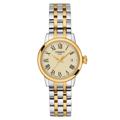 Tissot Classic Dream Ivory Dial Two Tone Womens Quartz Watch T1292102226300