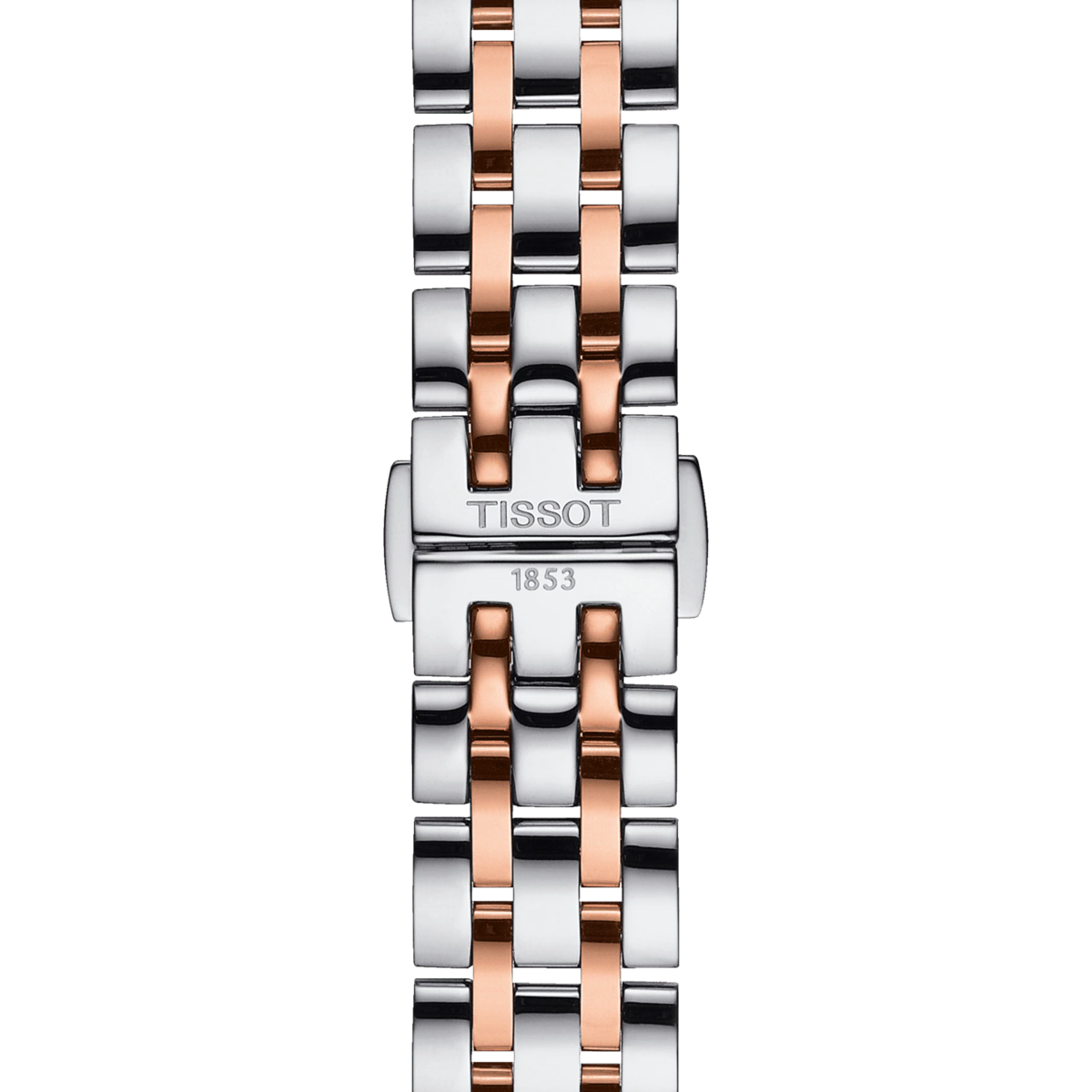 Tissot Classic Dream White Dial Two Tone Womens Quartz Watch T1292102201300