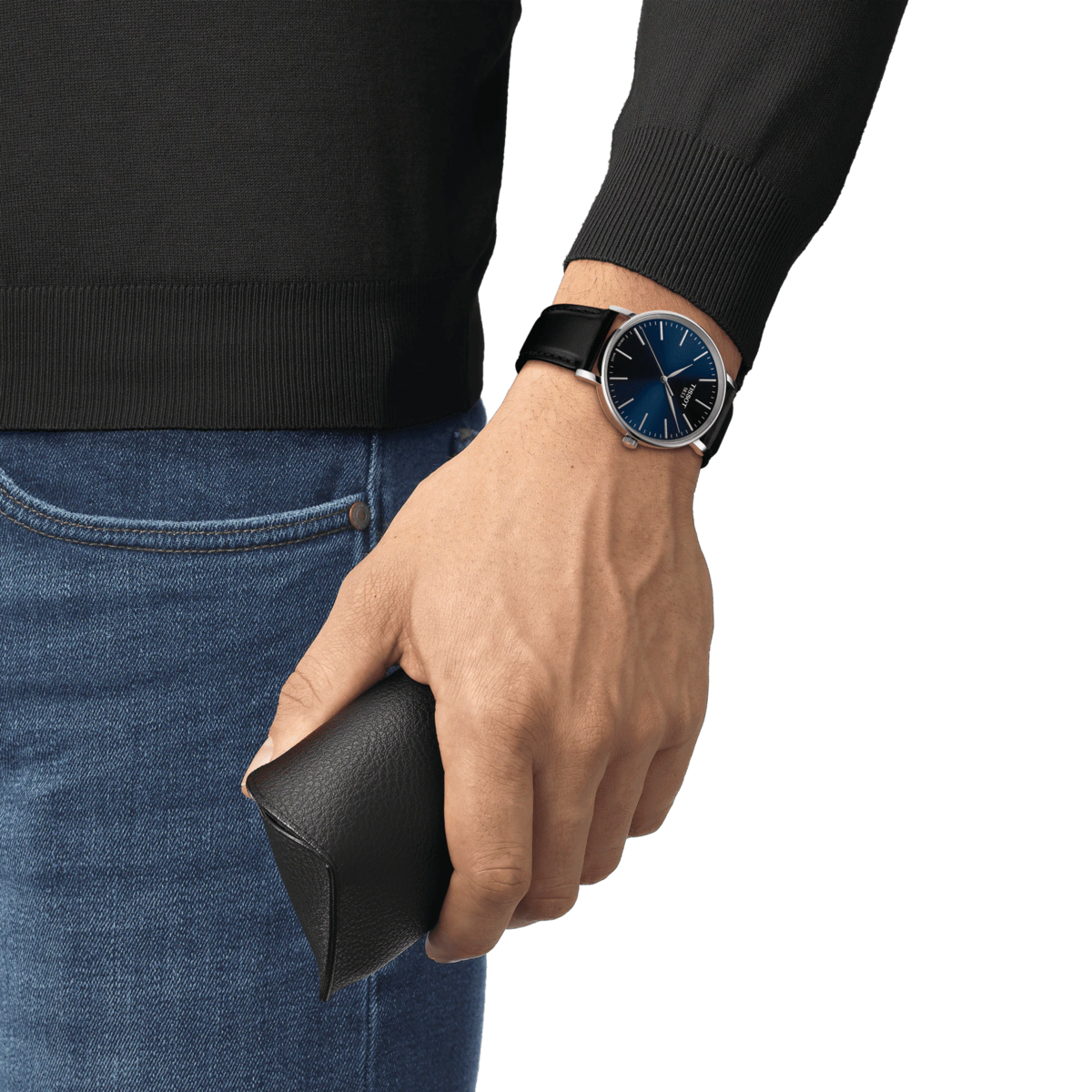 Tissot Everytime Gent Blue Dial Stainless Steel Mens Quartz Watch T1434101604100