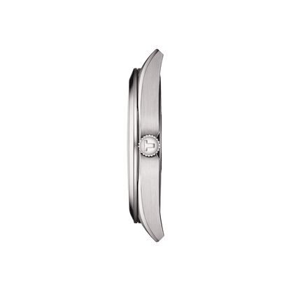 Tissot Gentleman Silver Dial Stainless Steel Mens Quartz Watch T1274101103100