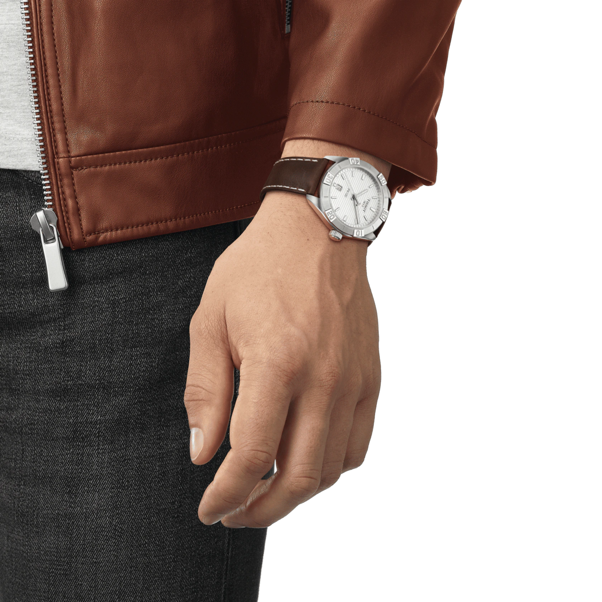 Tissot PR 100 Sport Silver Dial Stainless Steel Mens Quartz Watch T1016101603100