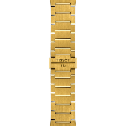 Tissot PRX Champagne Dial PVD Gold Plated Mens Quartz Watch T1374103302100