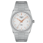 Tissot PRX Silver Dial Stainless Steel Mens Quartz Watch T1374101103100
