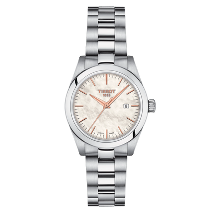 Tissot T-My Lady White Mother of Pearl Dial Stainless Steel Womens Quartz Watch T1320101111100