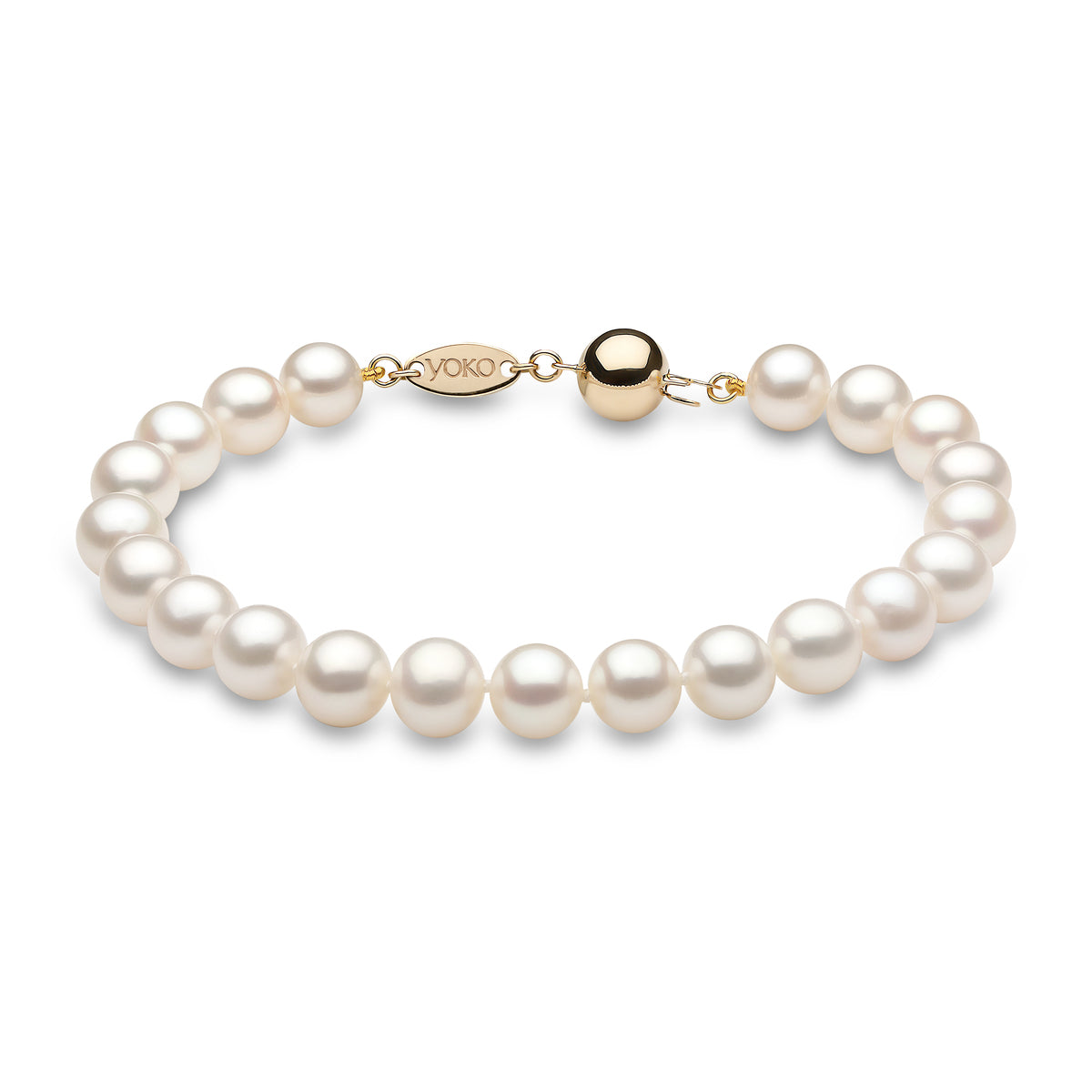 YOKO London 7mm Cultured Freshwater Pearl Bracelet